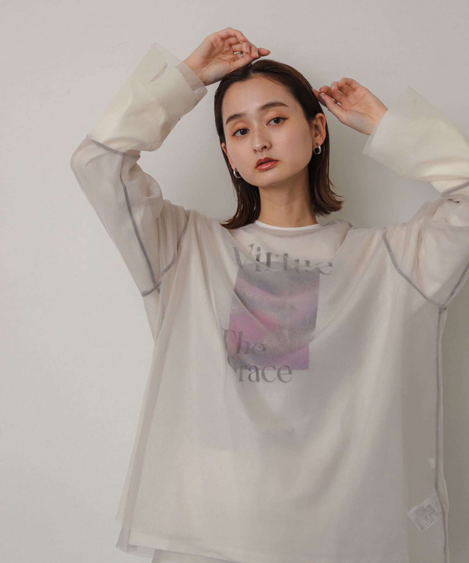 SENSE OF PLACE by URBAN RESEARCH「グラフィックロングTシャツ」|Tシャツ・カットソー|
