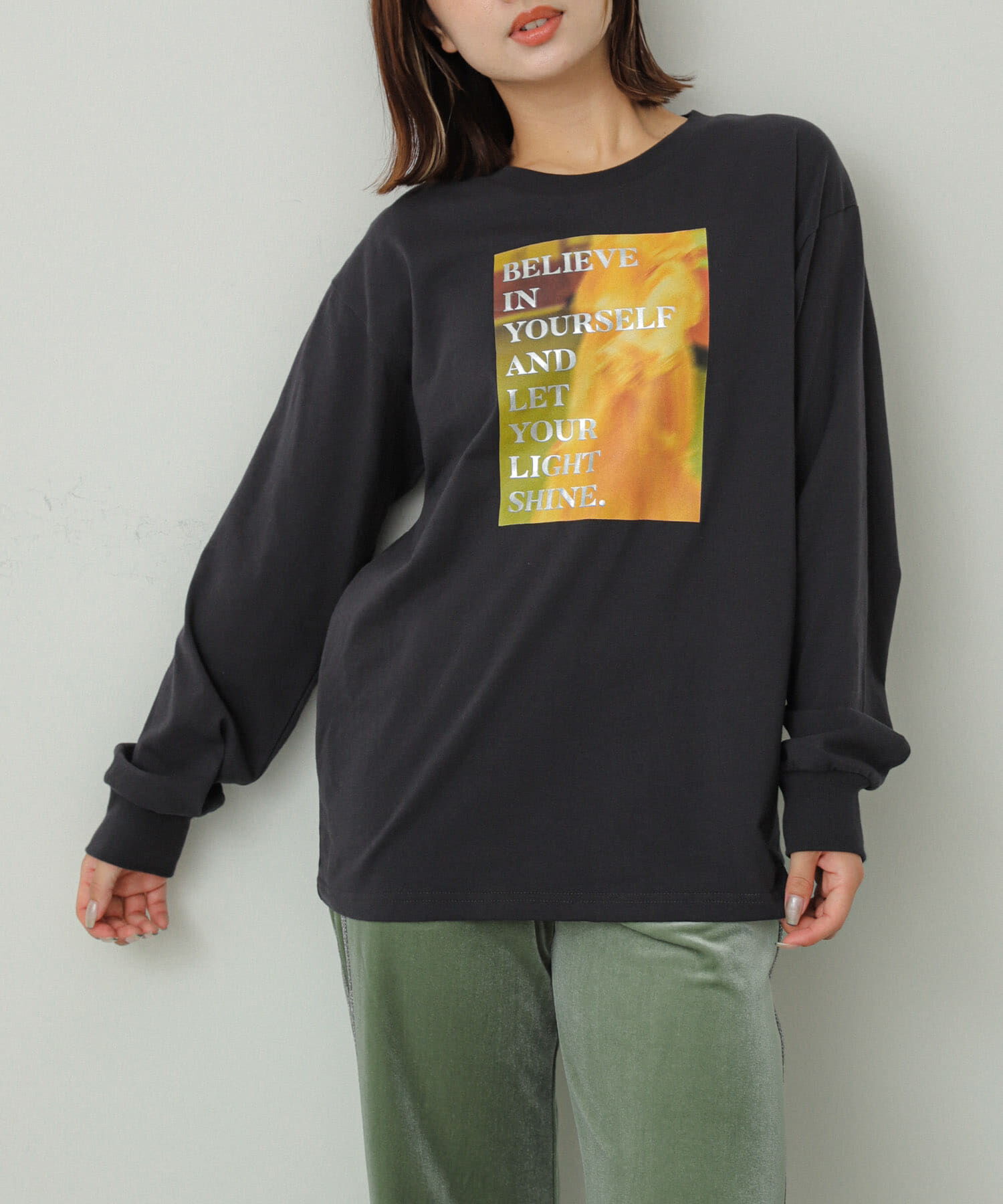 SENSE OF PLACE by URBAN RESEARCH「グラフィックロングTシャツ」|Tシャツ・カットソー|