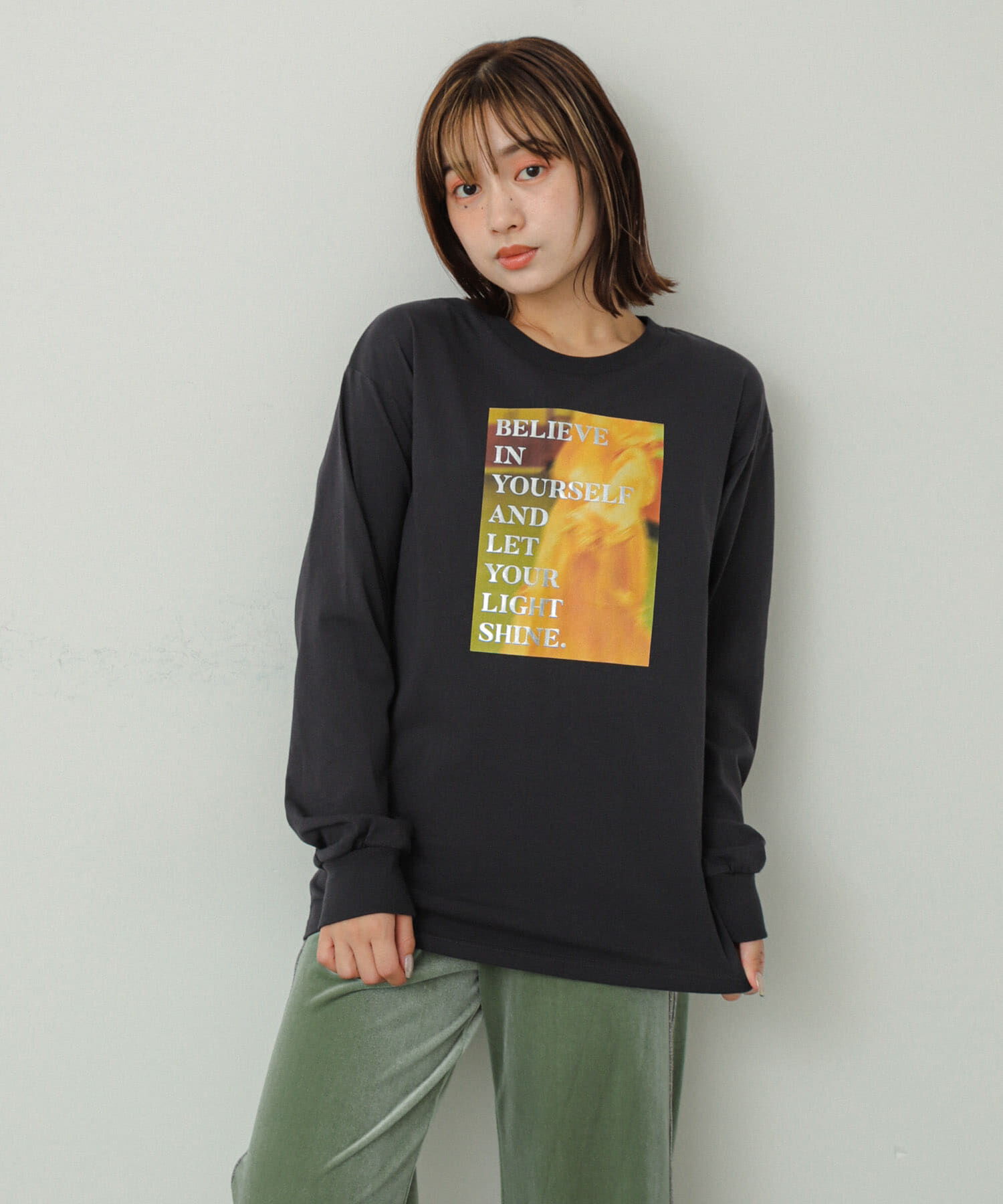 SENSE OF PLACE by URBAN RESEARCH「グラフィックロングTシャツ」|Tシャツ・カットソー|