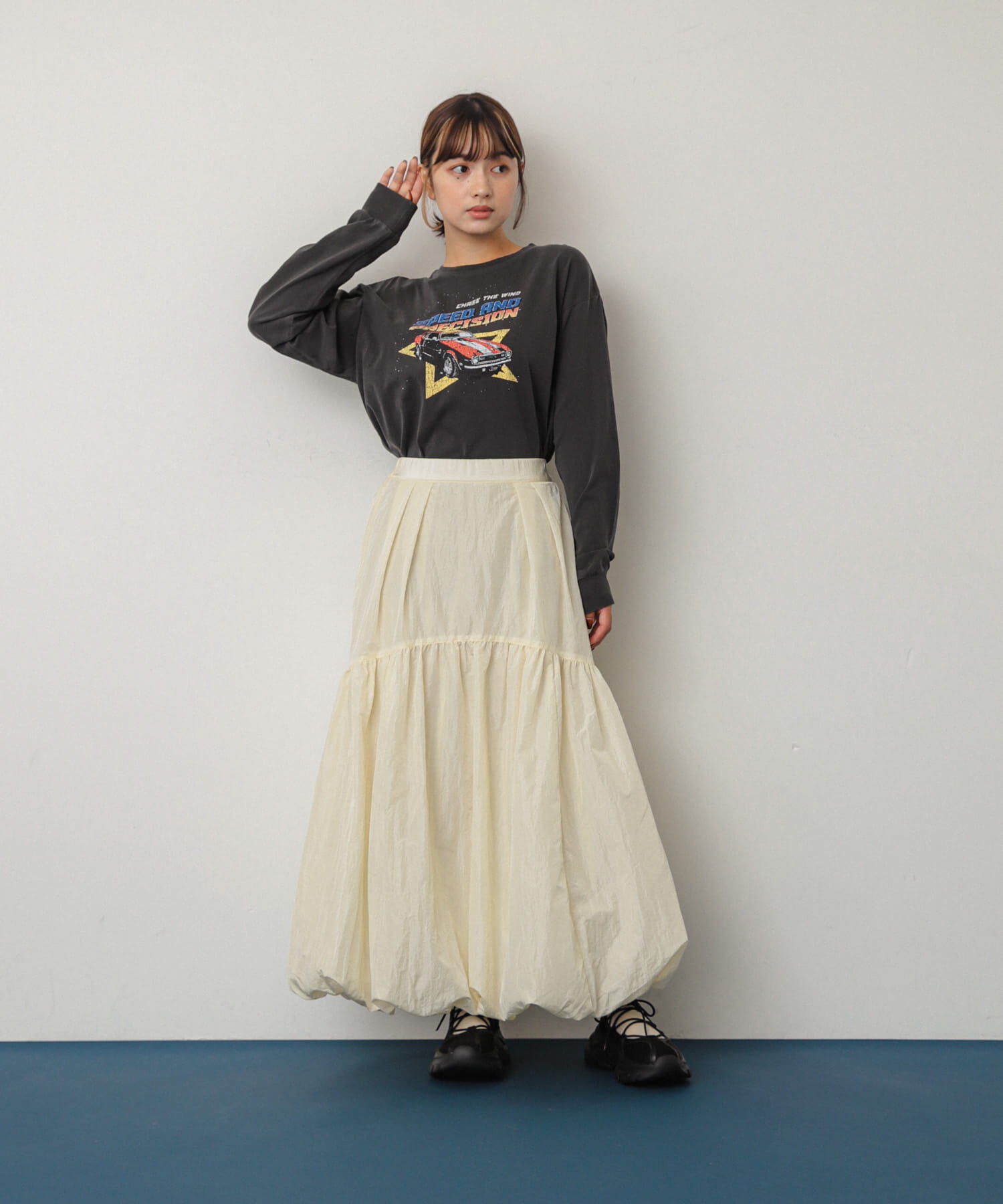 SENSE OF PLACE by URBAN RESEARCH「グラフィックロングTシャツ」|Tシャツ・カットソー|