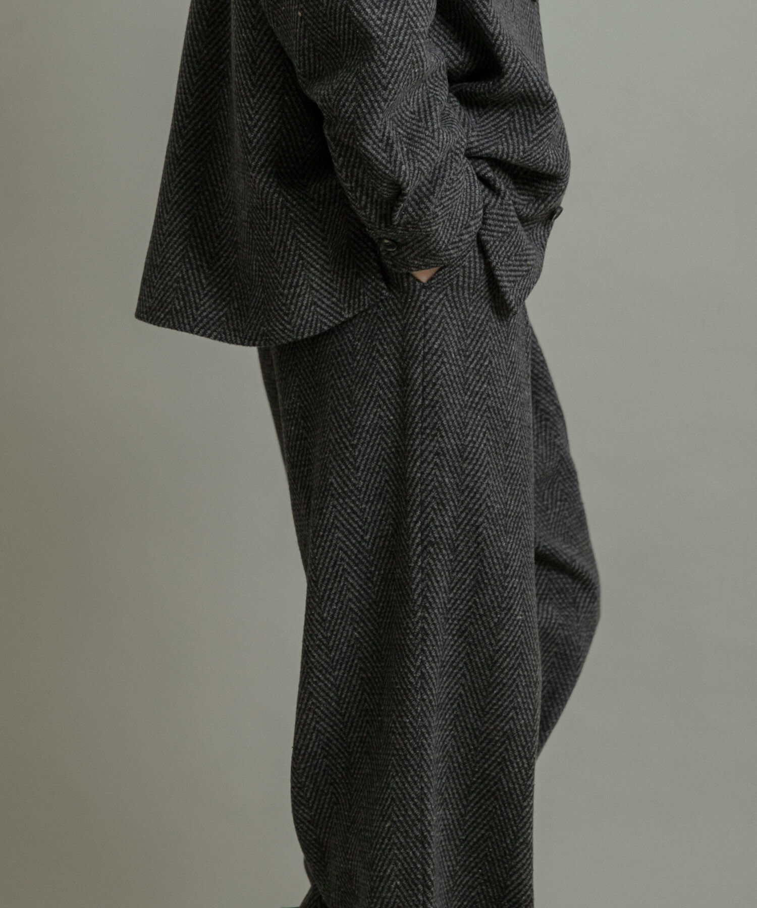 SENSE OF PLACE by URBAN RESEARCH「スライバーライクヘリンボーンワイドパンツ」|その他|