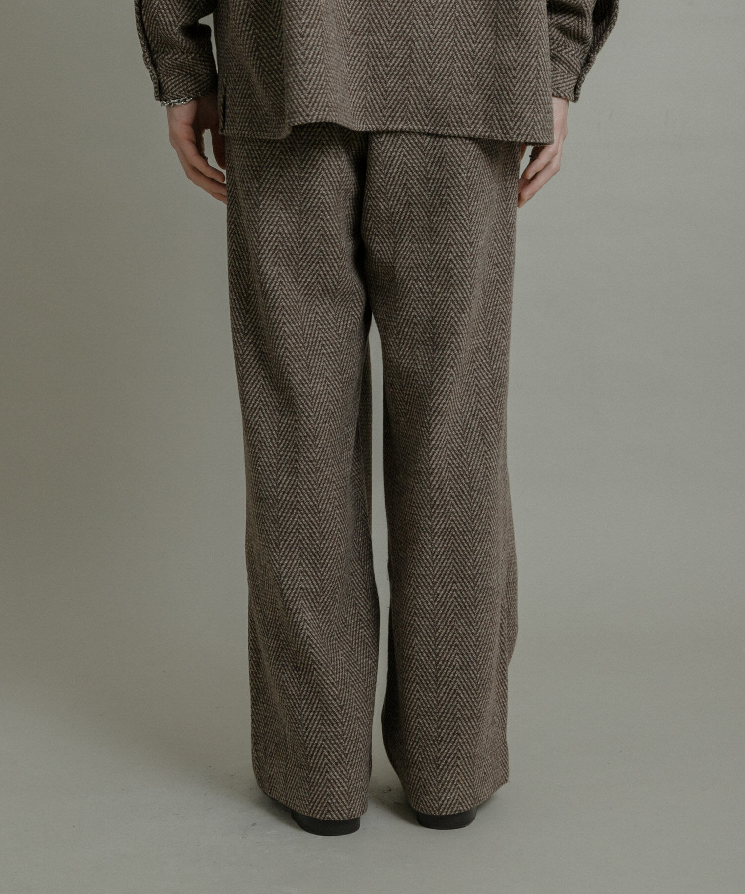 SENSE OF PLACE by URBAN RESEARCH「スライバーライクヘリンボーンワイドパンツ」|その他|
