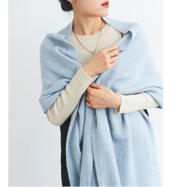 le.coeur blanc「シャギーカラーストール」|ストール|