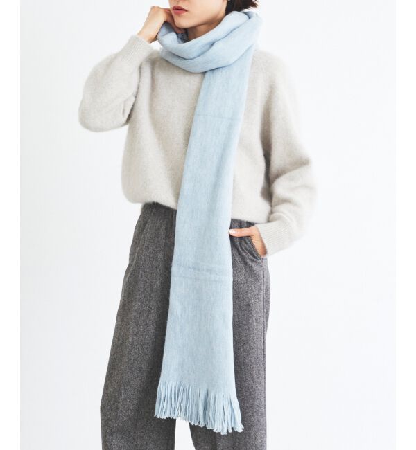 le.coeur blanc「シャギーカラーストール」|ストール|