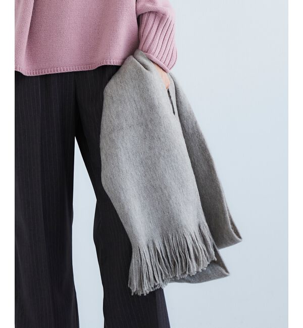 le.coeur blanc「シャギーカラーストール」|ストール|