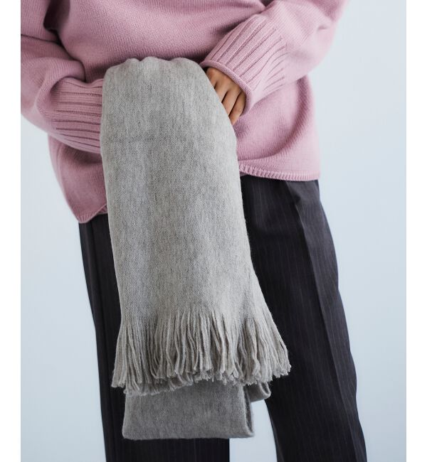le.coeur blanc「シャギーカラーストール」|ストール|