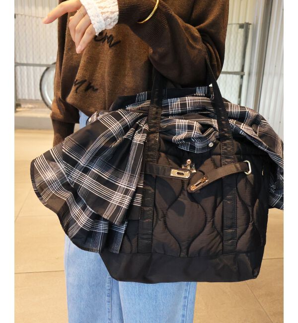  「TRIFFER キルティングトート」|トートバッグ|