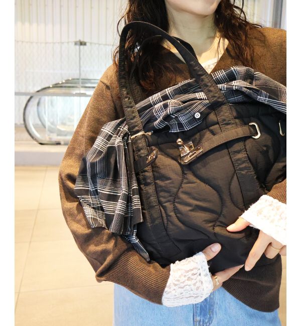  「TRIFFER キルティングトート」|トートバッグ|