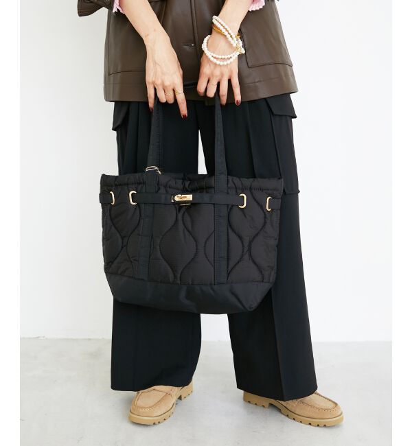  「TRIFFER キルティングトート」|トートバッグ|