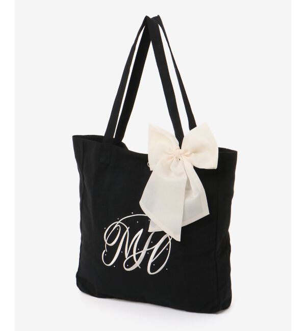 MAJESTICLEGON「リボンモチーフセットロゴトートバッグ」|トートバッグ|