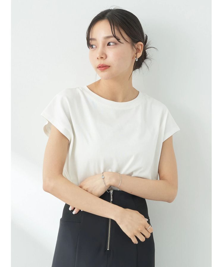 earth music&ecology「フレンチT」|Tシャツ・カットソー|Off White