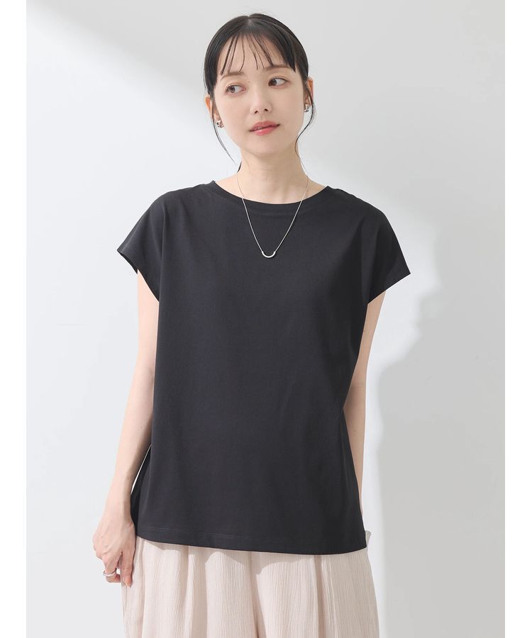earth music&ecology「フレンチT」|Tシャツ・カットソー|Black