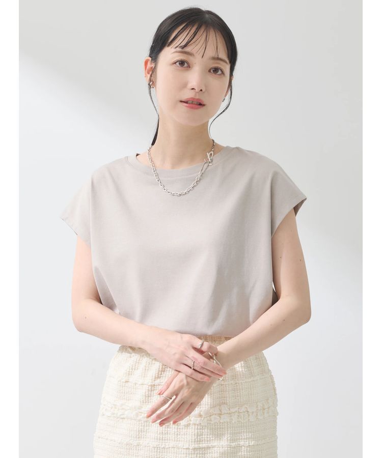 earth music&ecology「フレンチT」|Tシャツ・カットソー|Beige