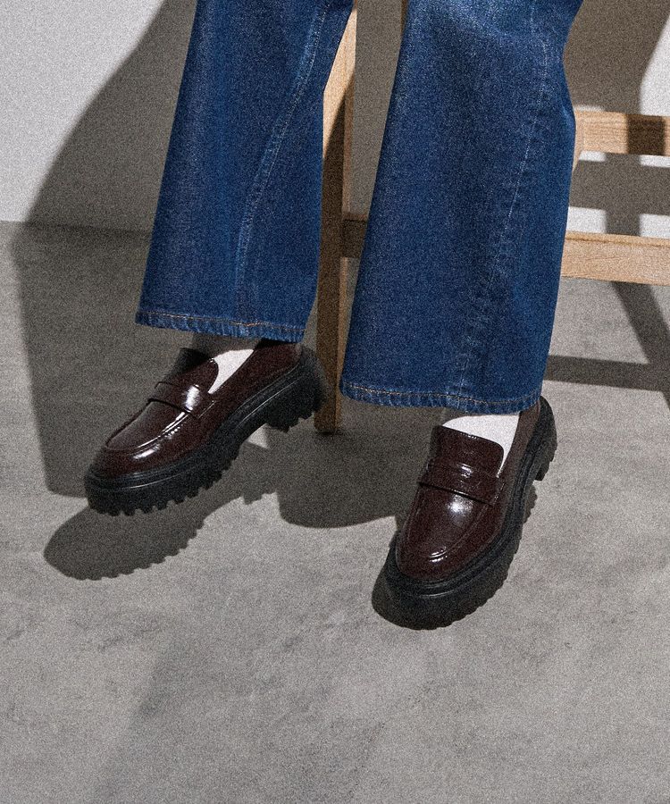 AMERICAN HOLIC「厚底ローファー」|ローファー|