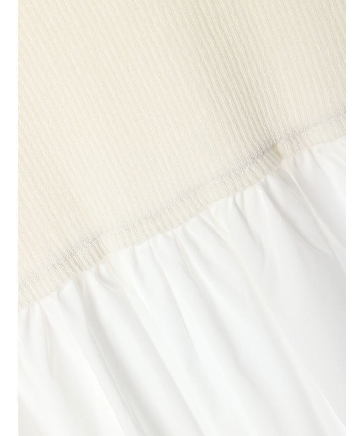 AnriettMusee「リブニットドッキングワンピース」|ワンピース|