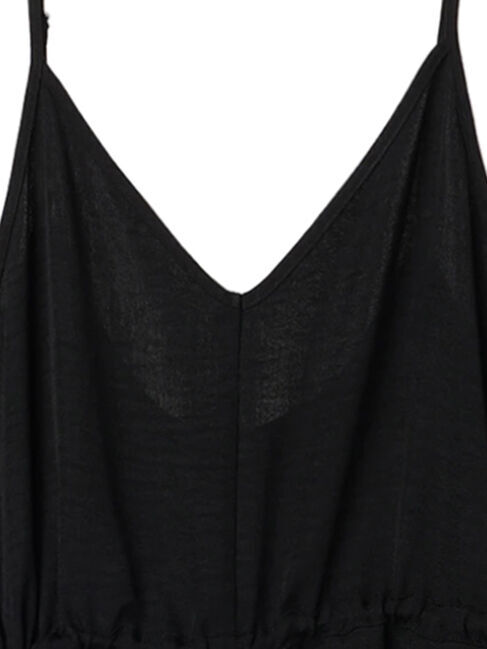 Green Parks「冷っとすずやかウエストドロストサロペット」|ワンピース|