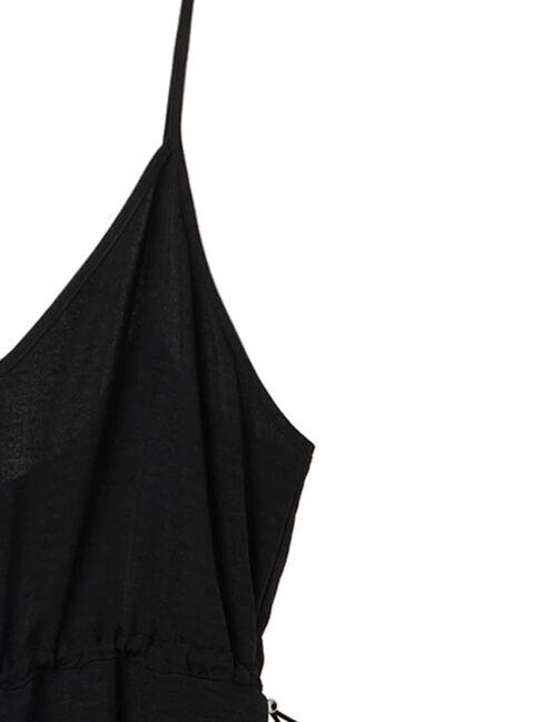 Green Parks「冷っとすずやかウエストドロストサロペット」|ワンピース|