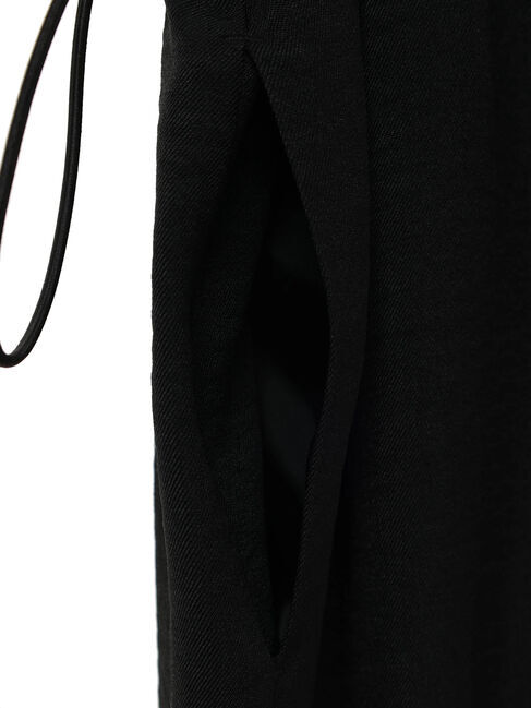 Green Parks「冷っとすずやかウエストドロストサロペット」|ワンピース|