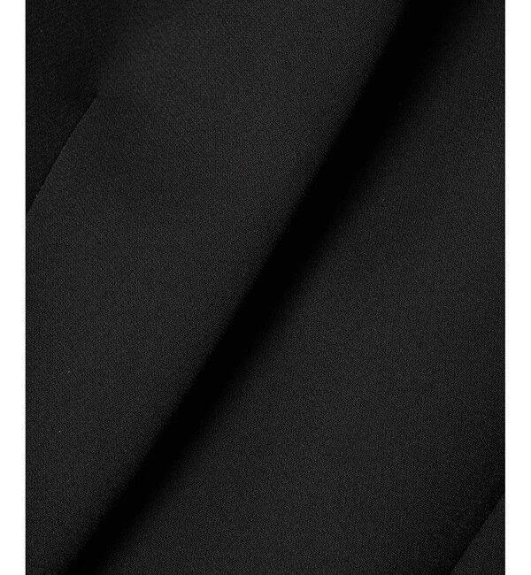 LOULOU WILLOUGHBY「【LOULOU WILLOUGHBY】ダブルクロススカラップジャケット」|ノーカラージャケット|