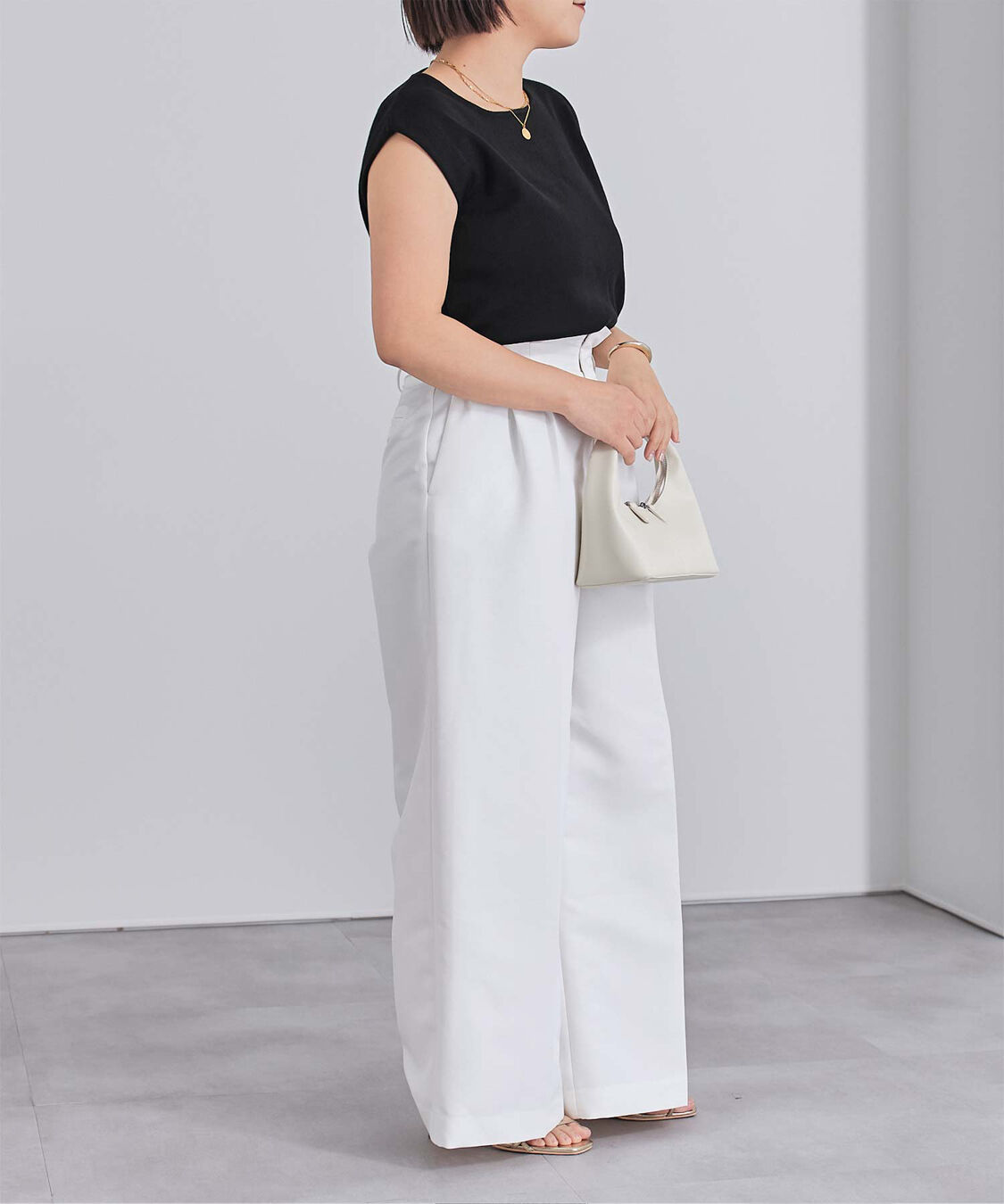 ur's「フレンチスリーブニットトップス」|ニット・セーター|