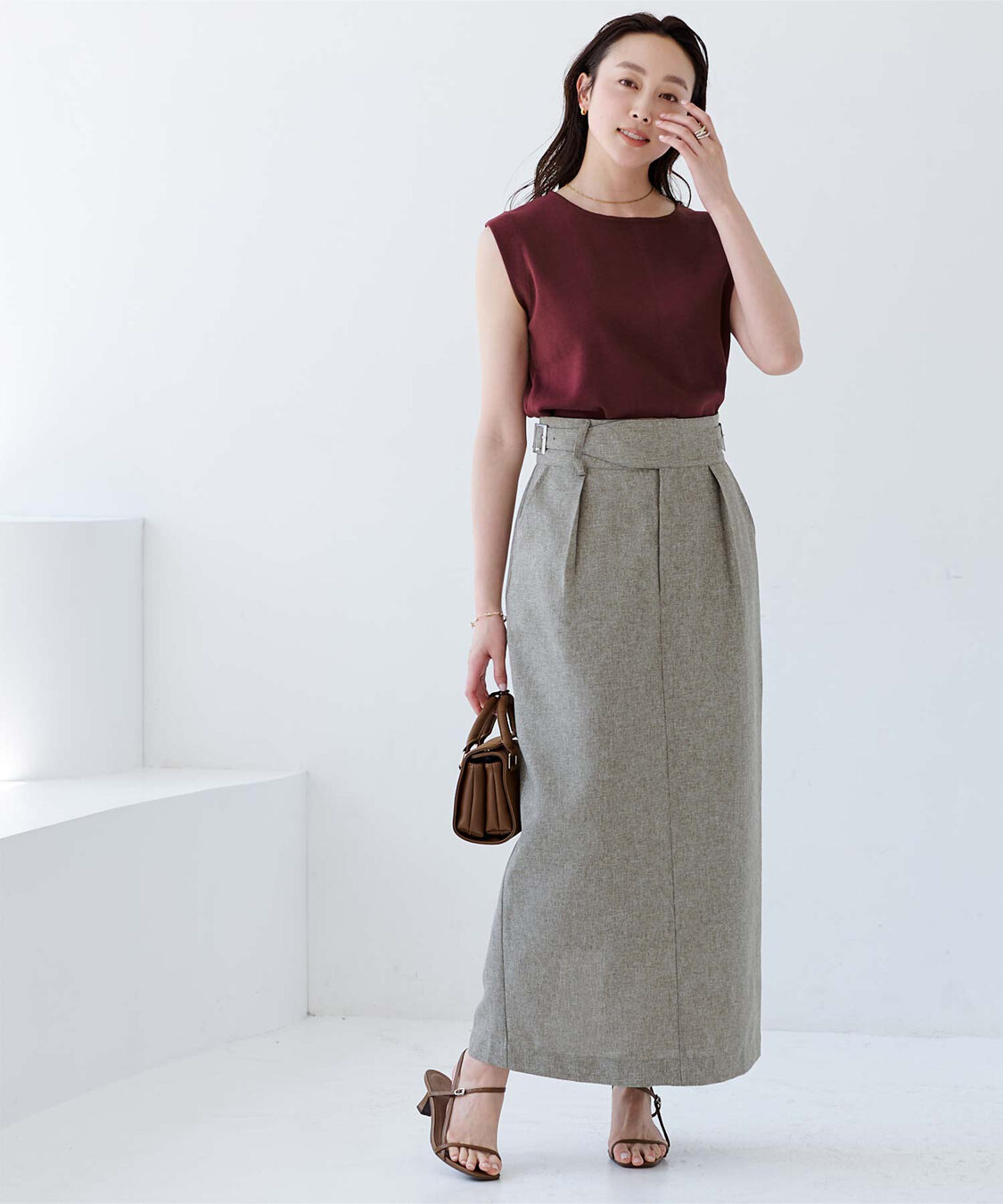 ur's「フレンチスリーブニットトップス」|ニット・セーター|