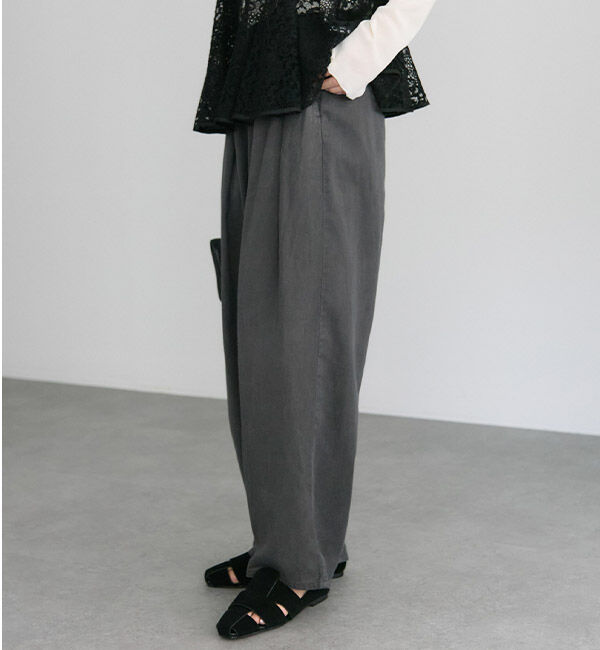  「テンセルコットンツータックパンツ」|その他|