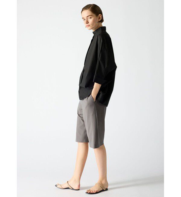 mizuiro ind「mizuiro ind センタープレスショートパンツ」|その他|