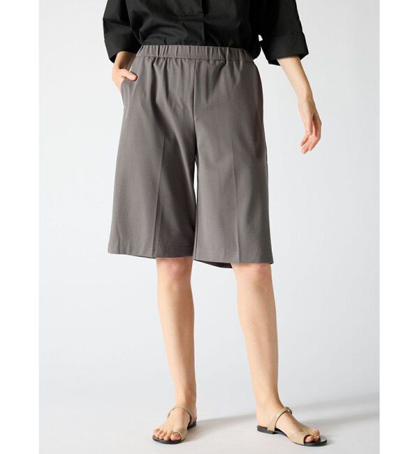 mizuiro ind「mizuiro ind センタープレスショートパンツ」|その他|