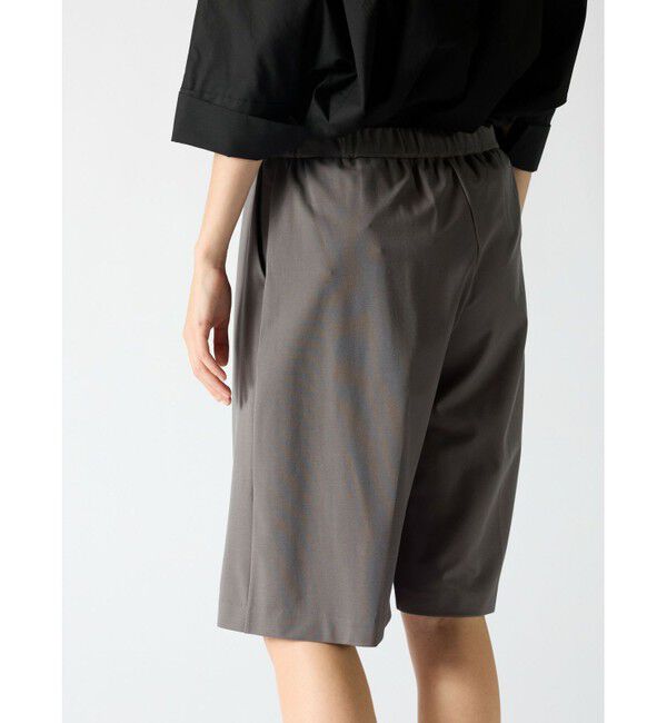 mizuiro ind「mizuiro ind センタープレスショートパンツ」|その他|