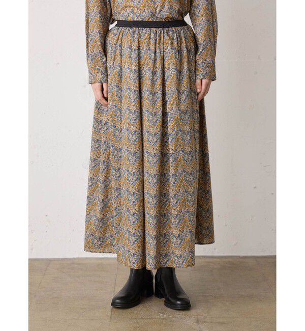 MidiUmi「MidiUmi リバティプリントスカート」|スカート|