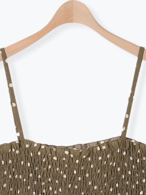 Samansa Mos2「◎シャーリングキャミチュニック」|シャツ・ブラウス|