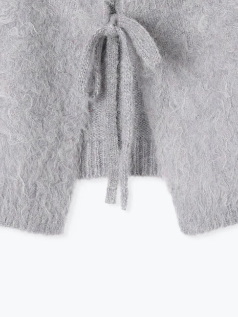 Samansa Mos2「前後2WAY起毛ニットビスチェ」|ダウンベスト・ベスト|