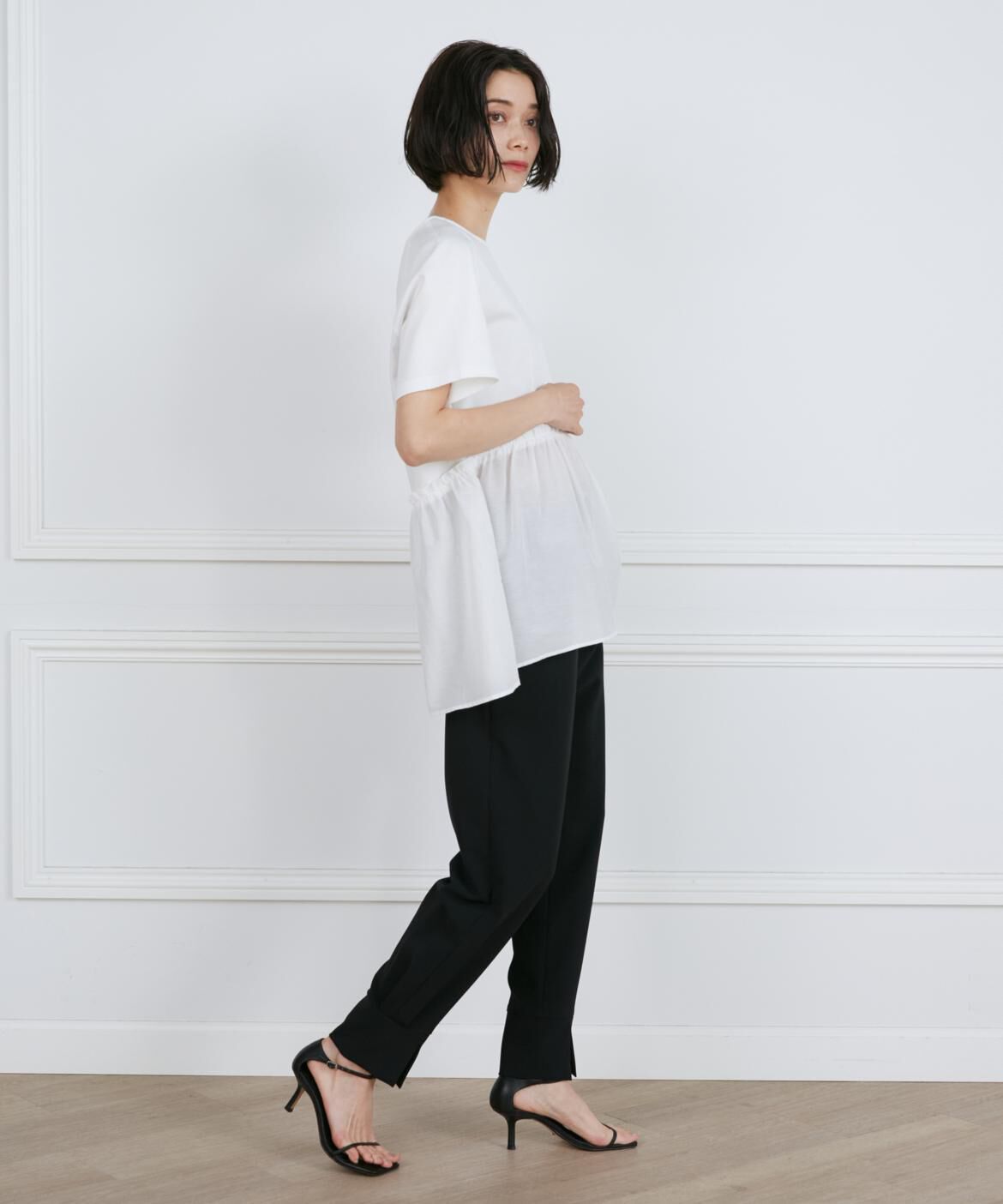 INED「ジョガーパンツ」|スラックス|