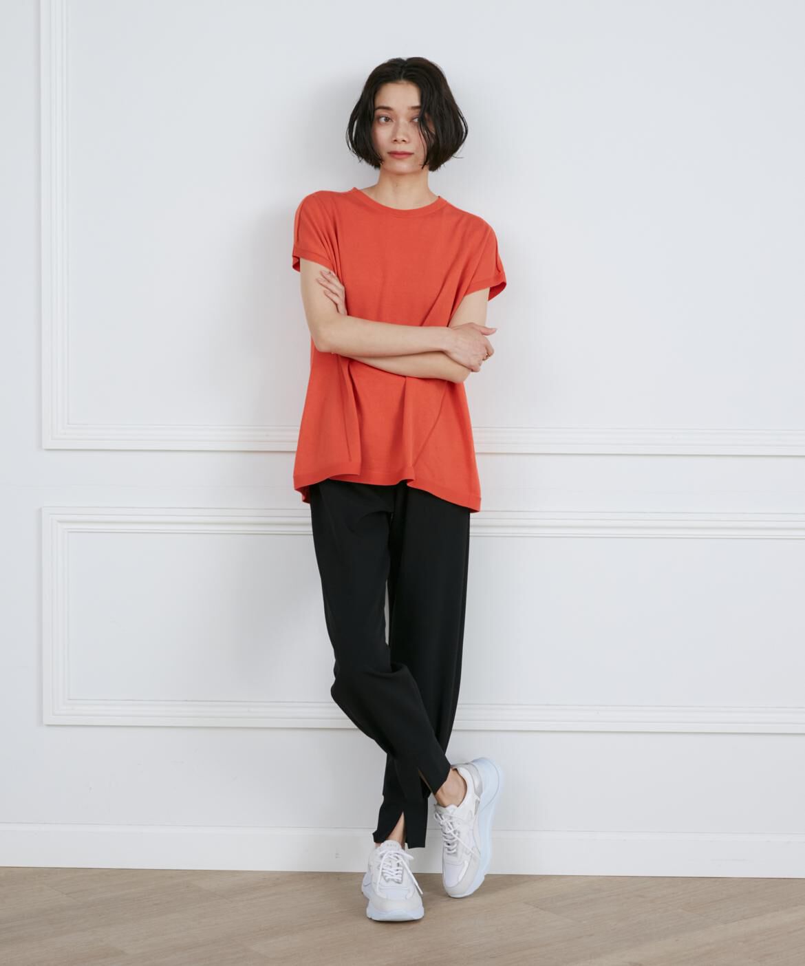 INED「ジョガーパンツ」|スラックス|