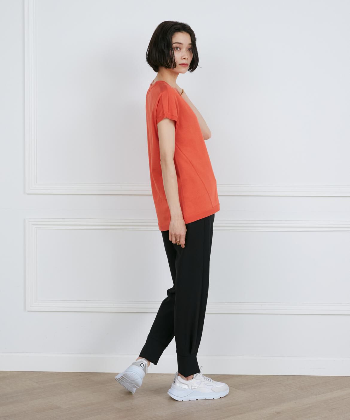 INED「ジョガーパンツ」|スラックス|