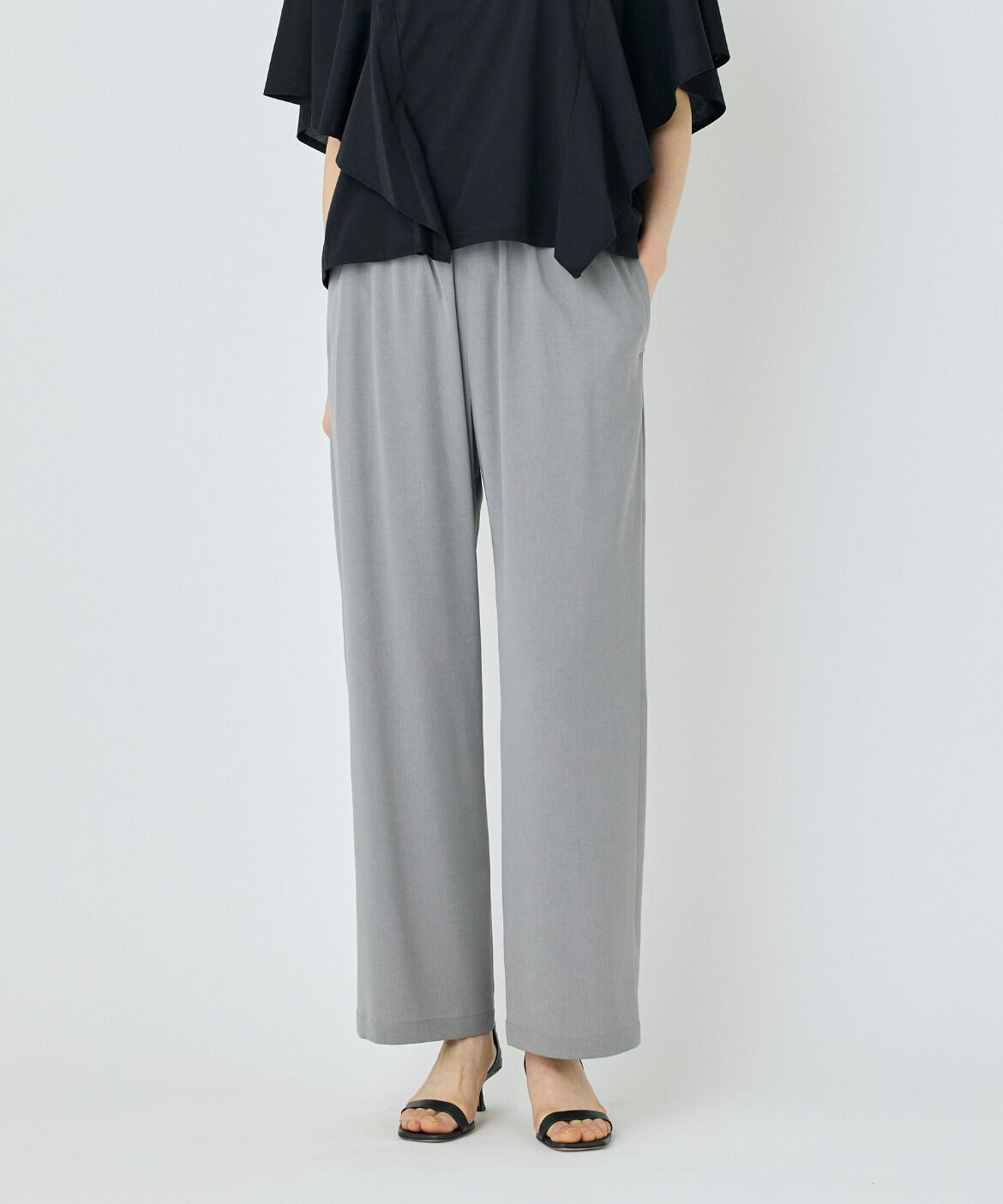 7-IDconcept.「《大きいサイズ》イージーパンツ」|その他|グレー1