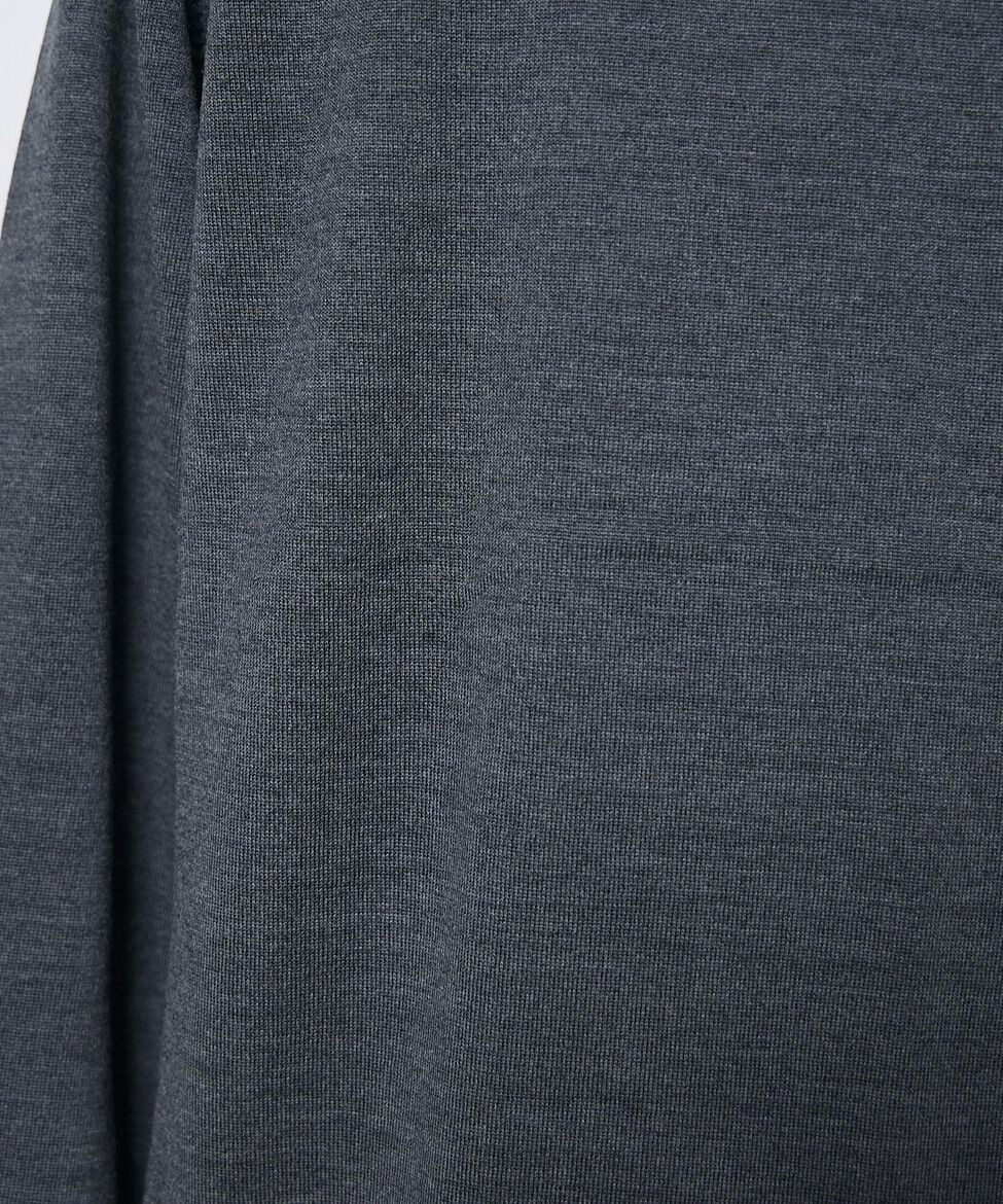 INED「FF30ゲージ Vネックニット」|ニット・セーター|