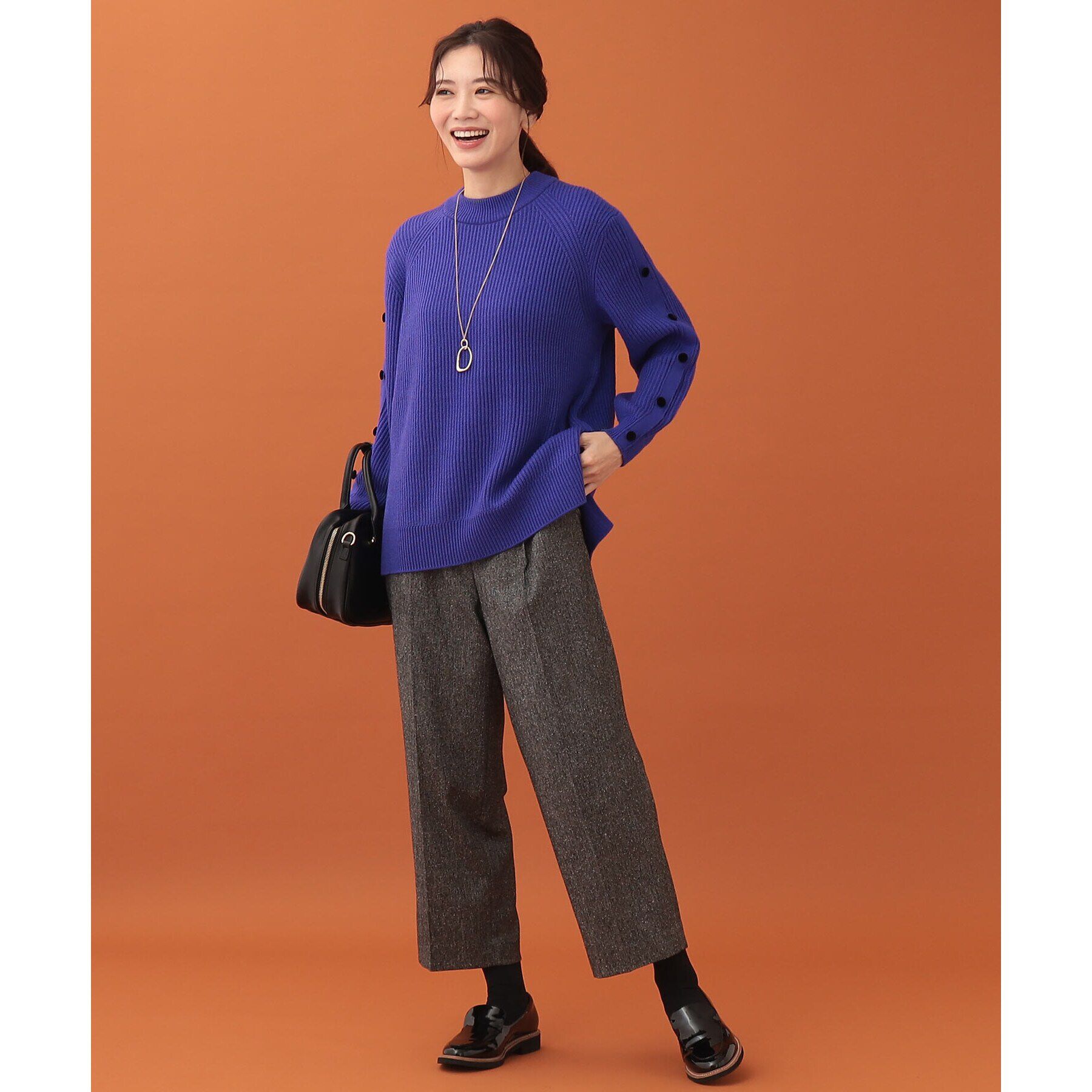 Reflect「ワイドクロップドツイードパンツ」|その他|