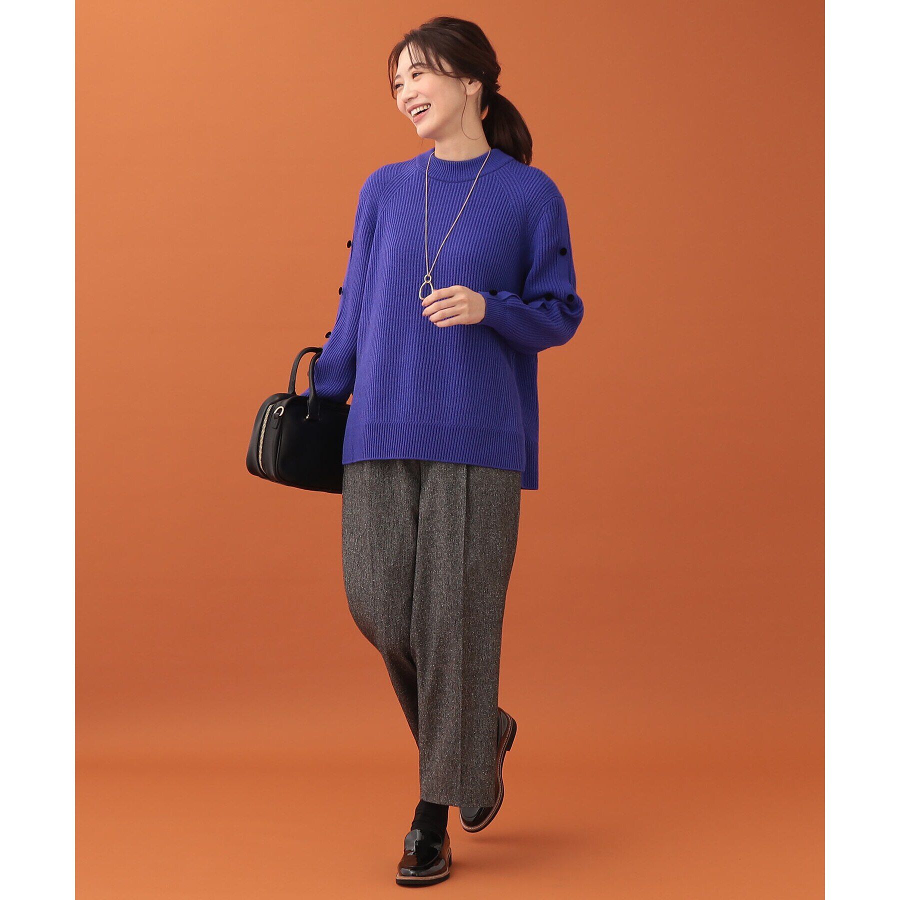 Reflect「ワイドクロップドツイードパンツ」|その他|