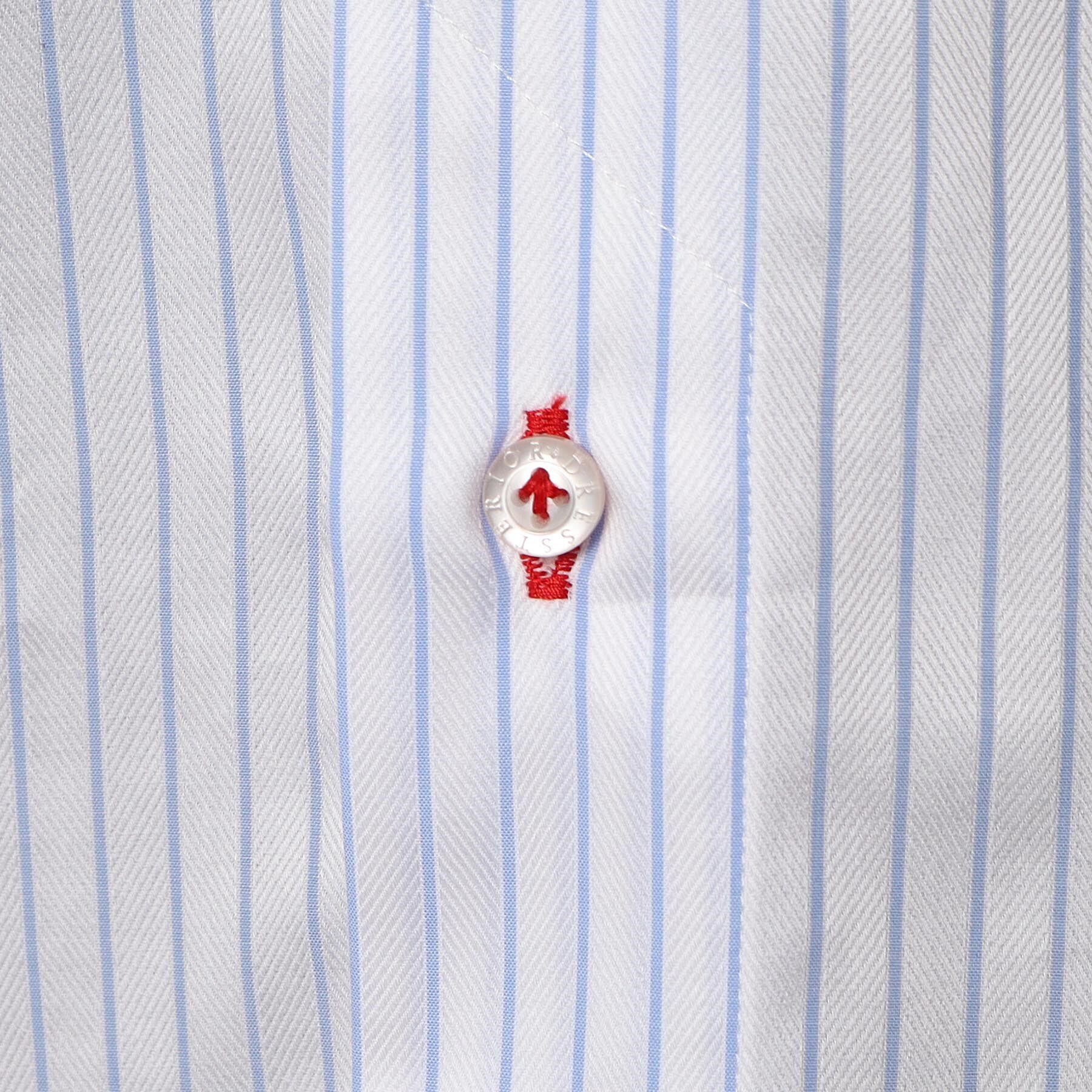 DRESSTERIOR「100／2 ヘリンボーンストライプ ボタンダウンシャツ」|シャツ・ブラウス|