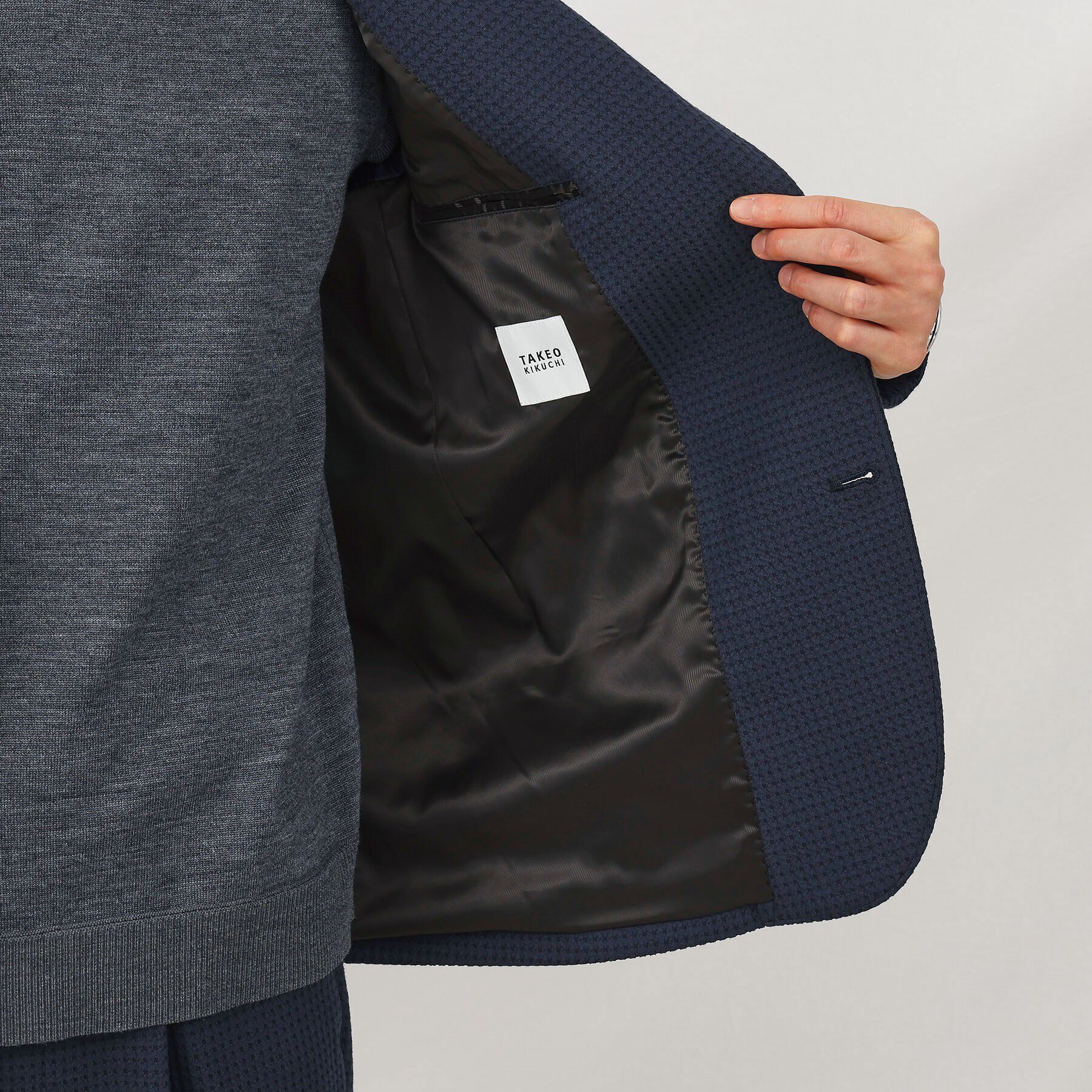 TAKEO KIKUCHI「【抗菌防臭】クロスウィーブ ジャケット」|テーラードジャケット|