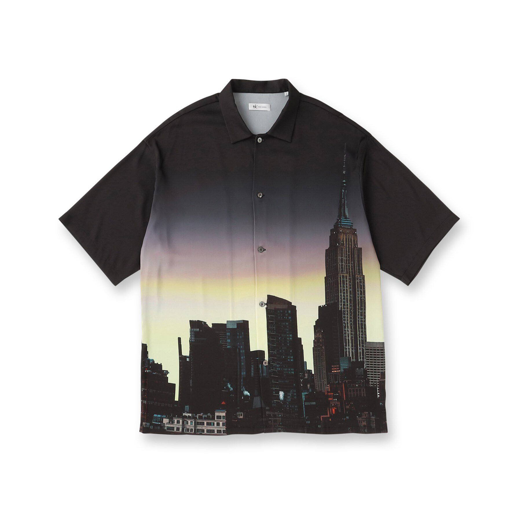 tk.TAKEO KIKUCHI「半袖転写プリントシャツ」|シャツ・ブラウス|