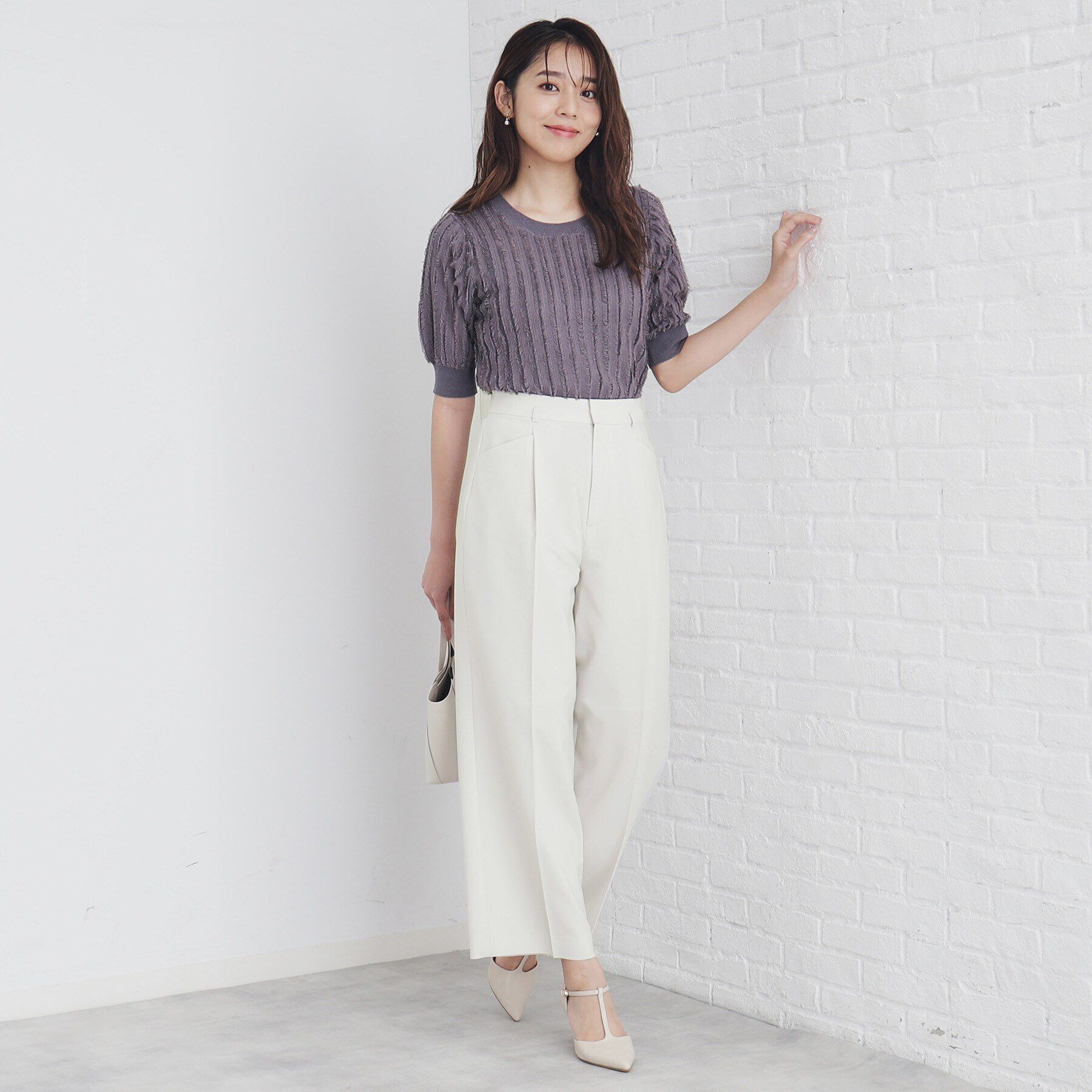 index「ツイルタックワイドパンツ【洗濯機洗い可/防シワ】」|その他|