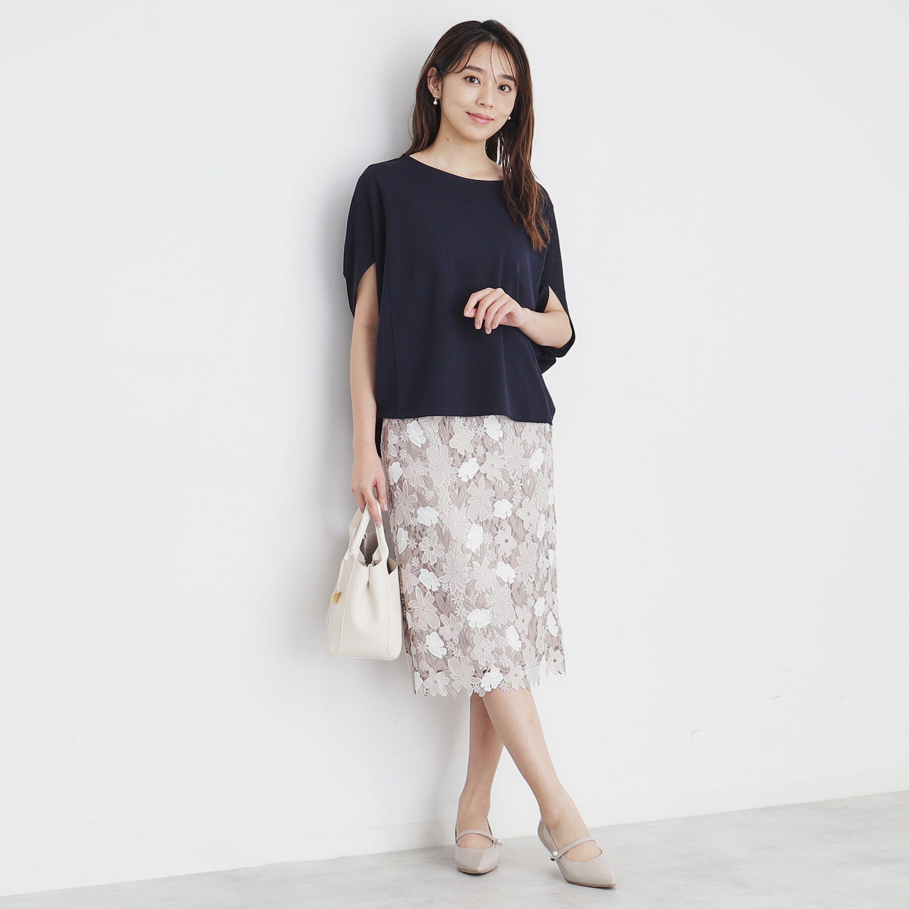 index「UV ドルマンスリーブトップス【洗濯機洗い可/防シワ】」|Tシャツ・カットソー|