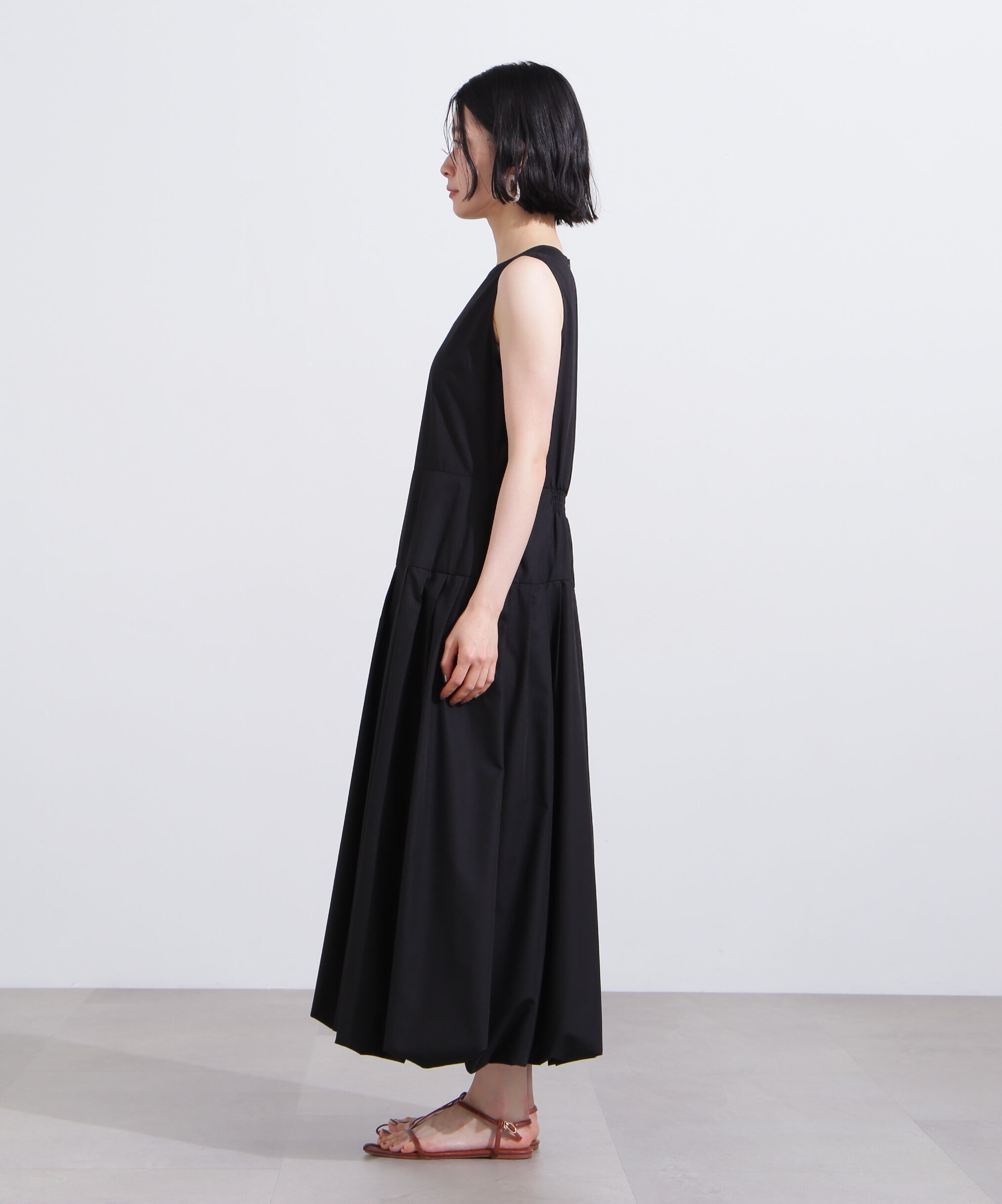  「バルーンノースリーブワンピース」|ワンピース|