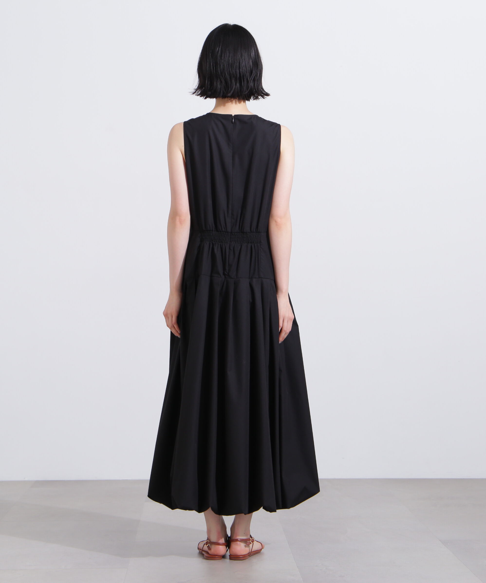  「バルーンノースリーブワンピース」|ワンピース|