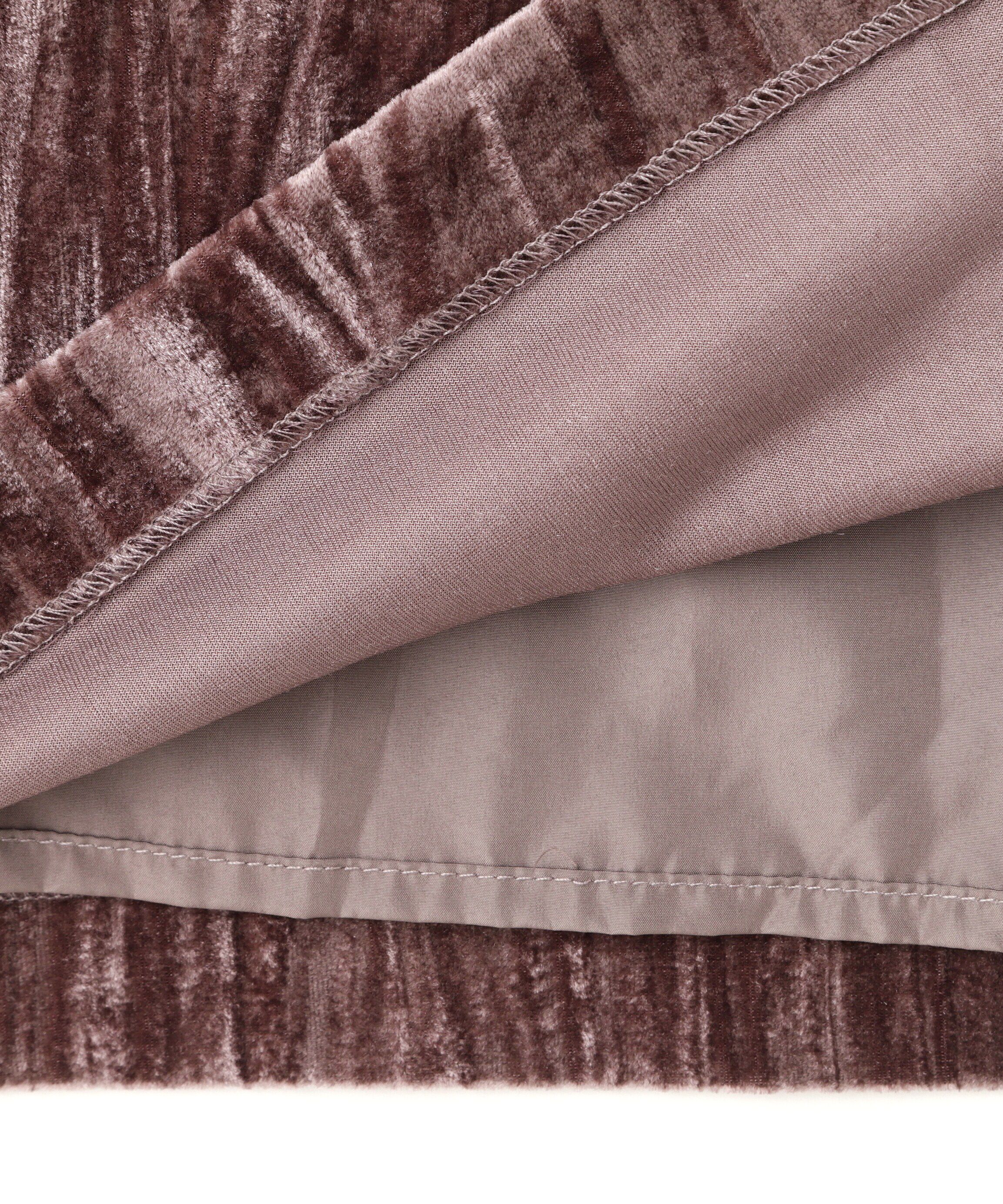  「ベロアナローキャミワンピース」|ワンピース|