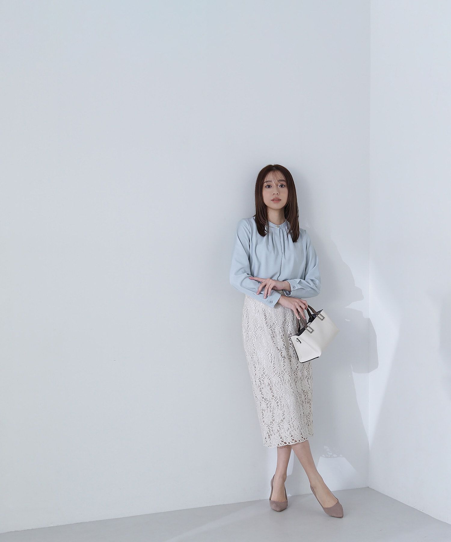  「ケミカルレースタイトスカート」|スカート|