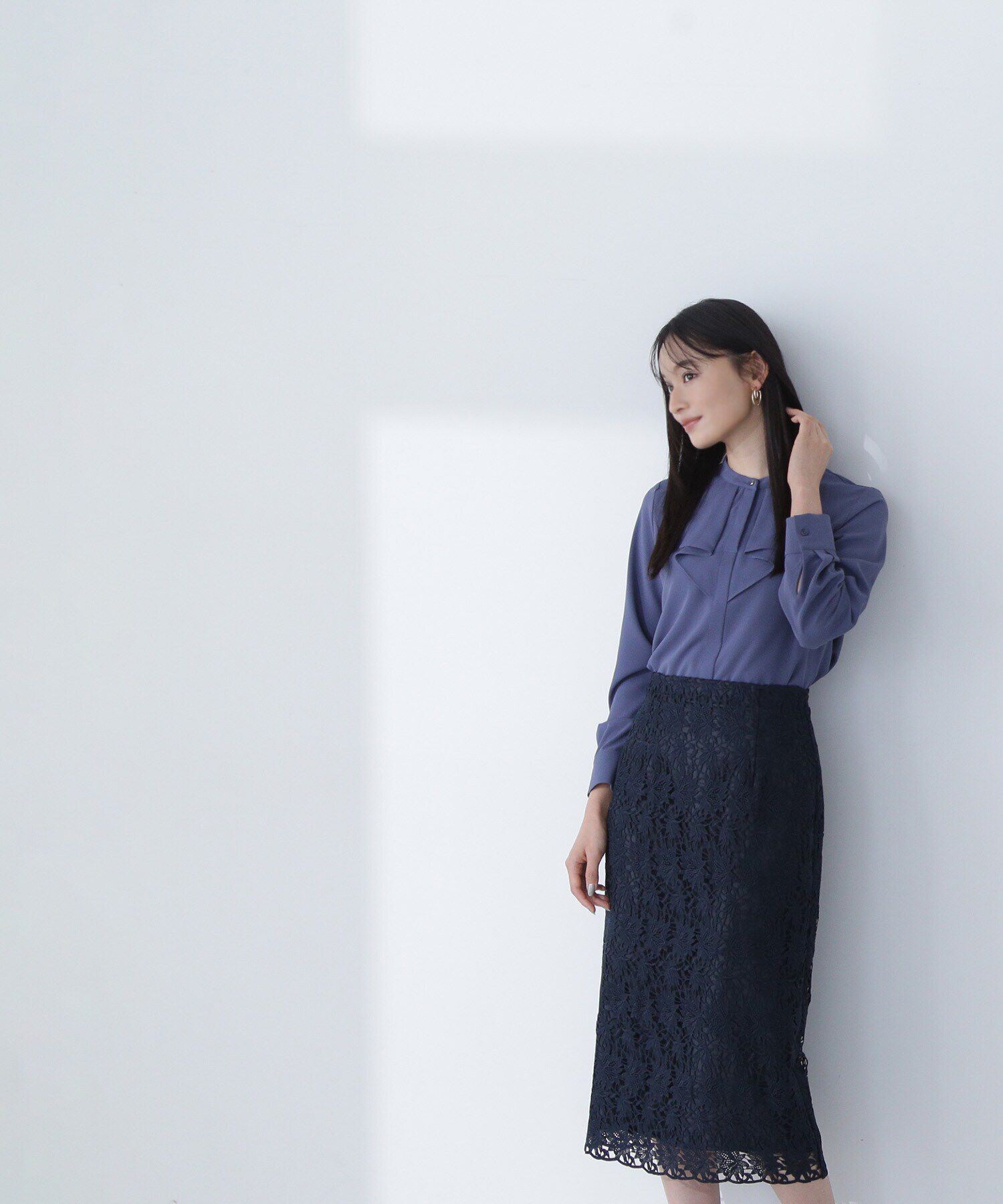  「ケミカルレースタイトスカート」|スカート|