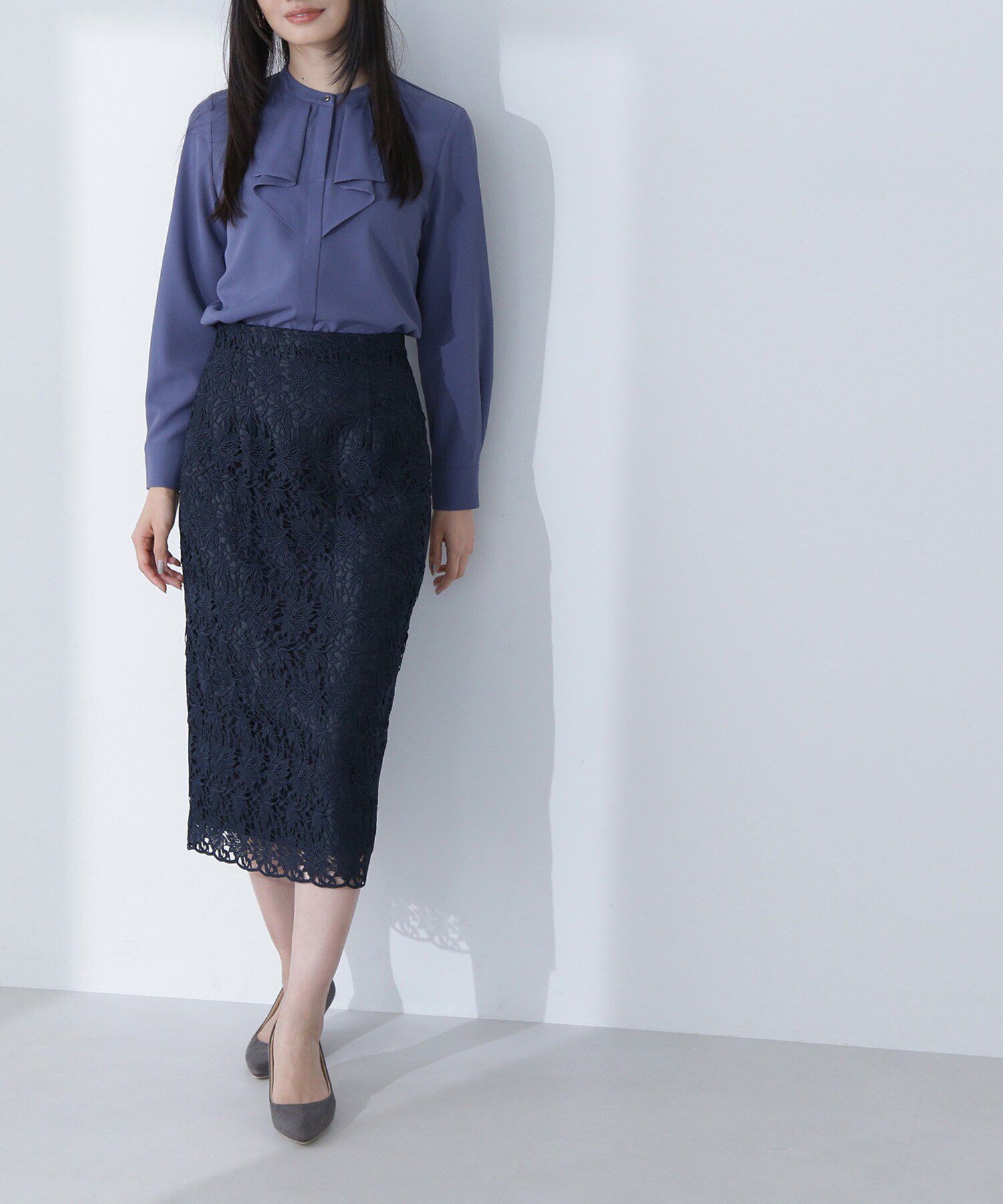  「ケミカルレースタイトスカート」|スカート|